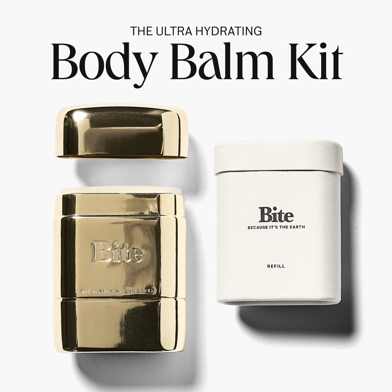 Body Balm Kit by Bite - Non-Greasy, Ultra Hydrating Formula With Squal