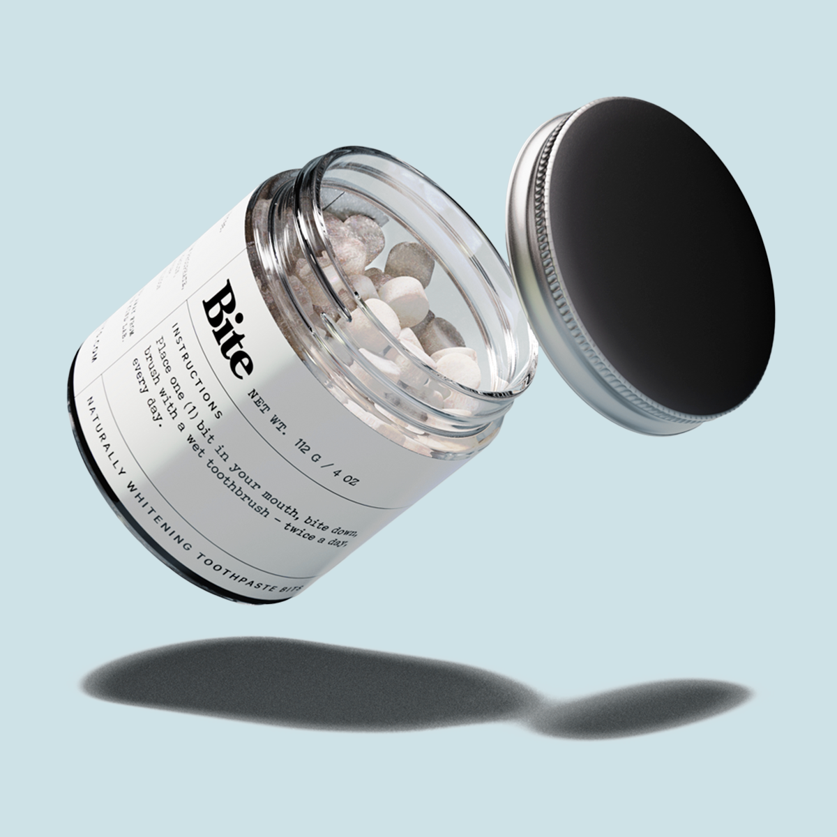 Naturally Whitening Mint Bite Toothpaste Bits